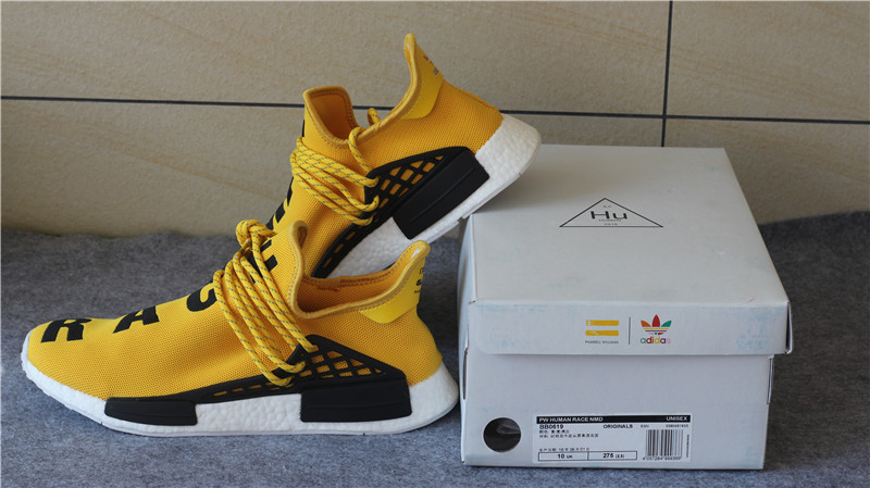 Adidas NMD Real Boost Pharrell Humarace Yellow